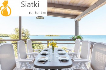 Siatka dla kota na balkon